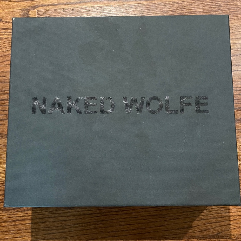 Naked Wolfe Dark Gray Shoe Box